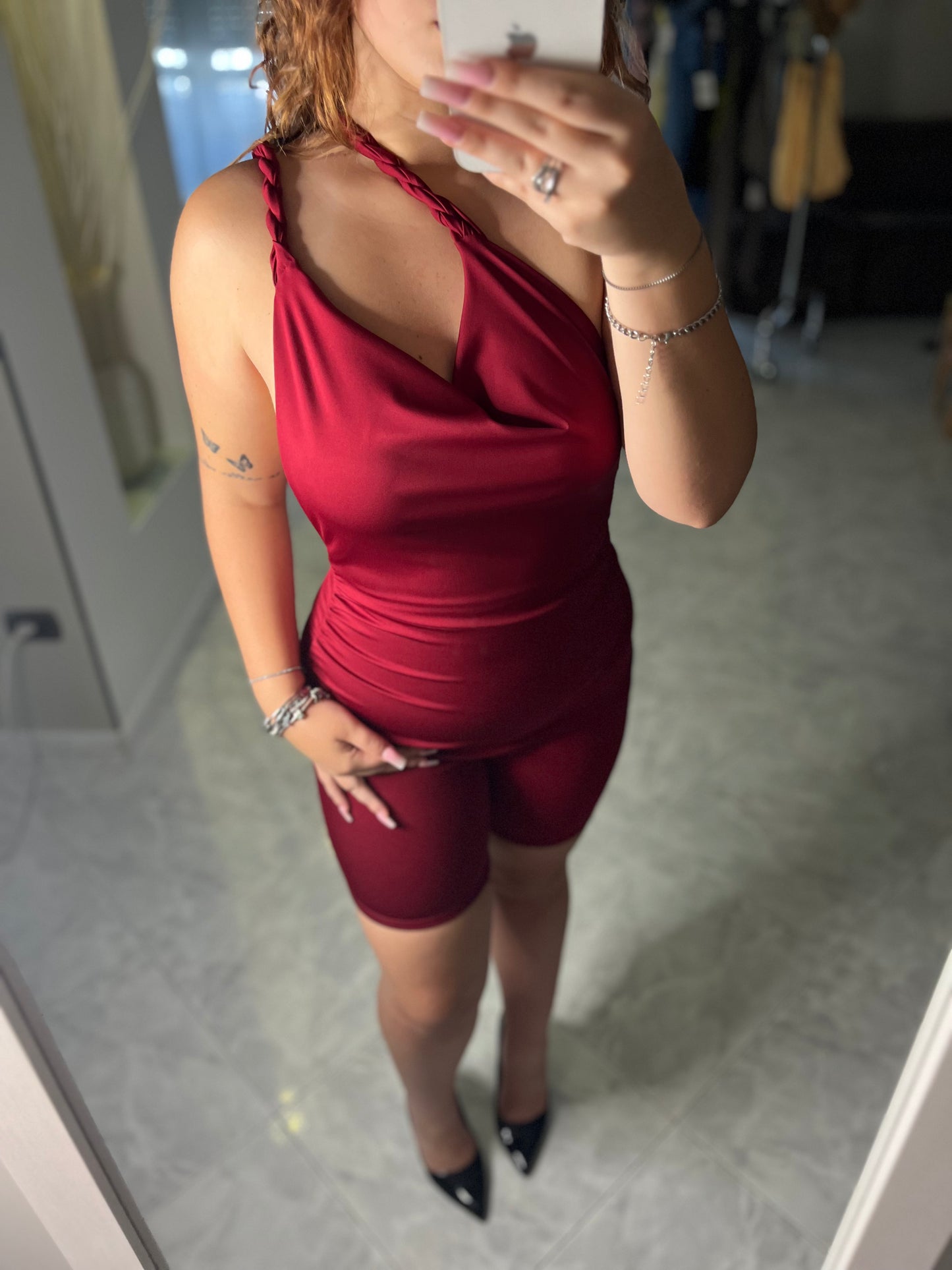 Playsuit Borgogna