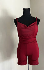 Tuta Jumpsuit Shorts Elena  - Vestibilità Attillata
