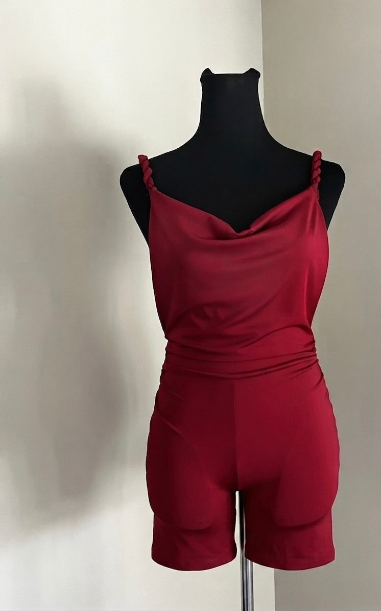 Tuta Jumpsuit Shorts Elena  - Vestibilità Attillata