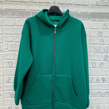 Felpa zip over