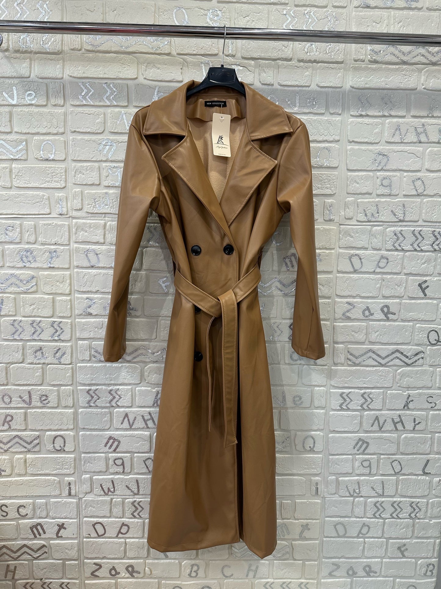 Cappotto ecopelle Francesca