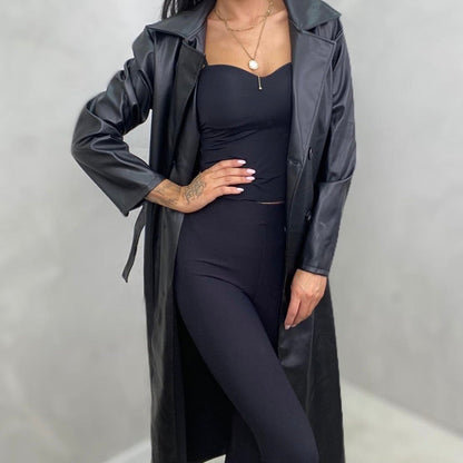 Cappotto ecopelle Francesca