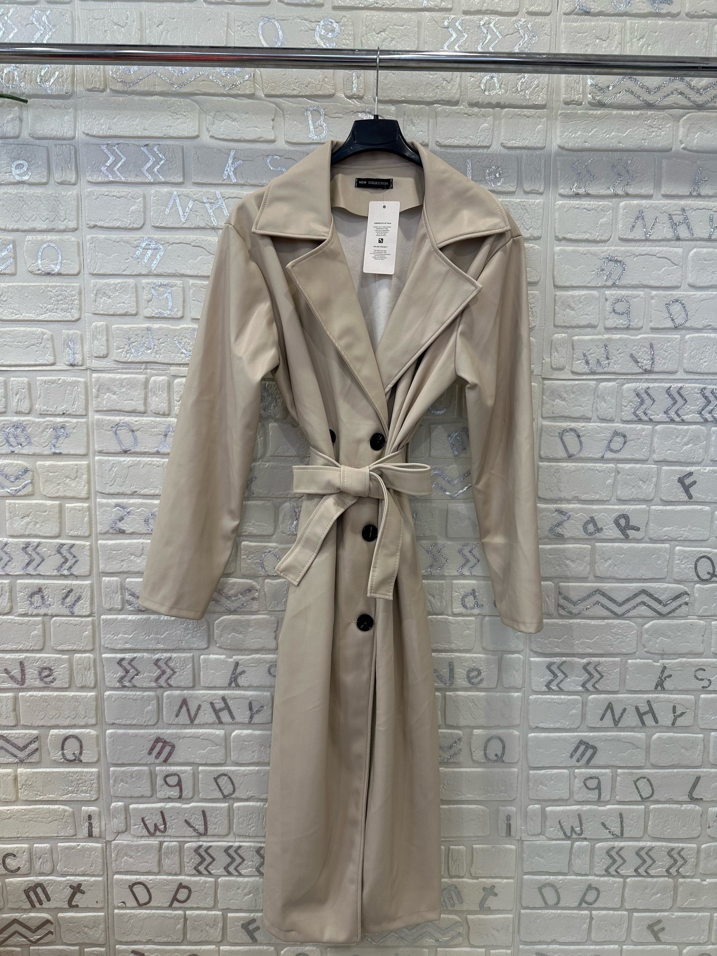 Cappotto ecopelle Francesca