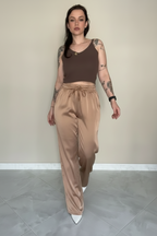 Pantalone Palazzo "Luce Dorata"