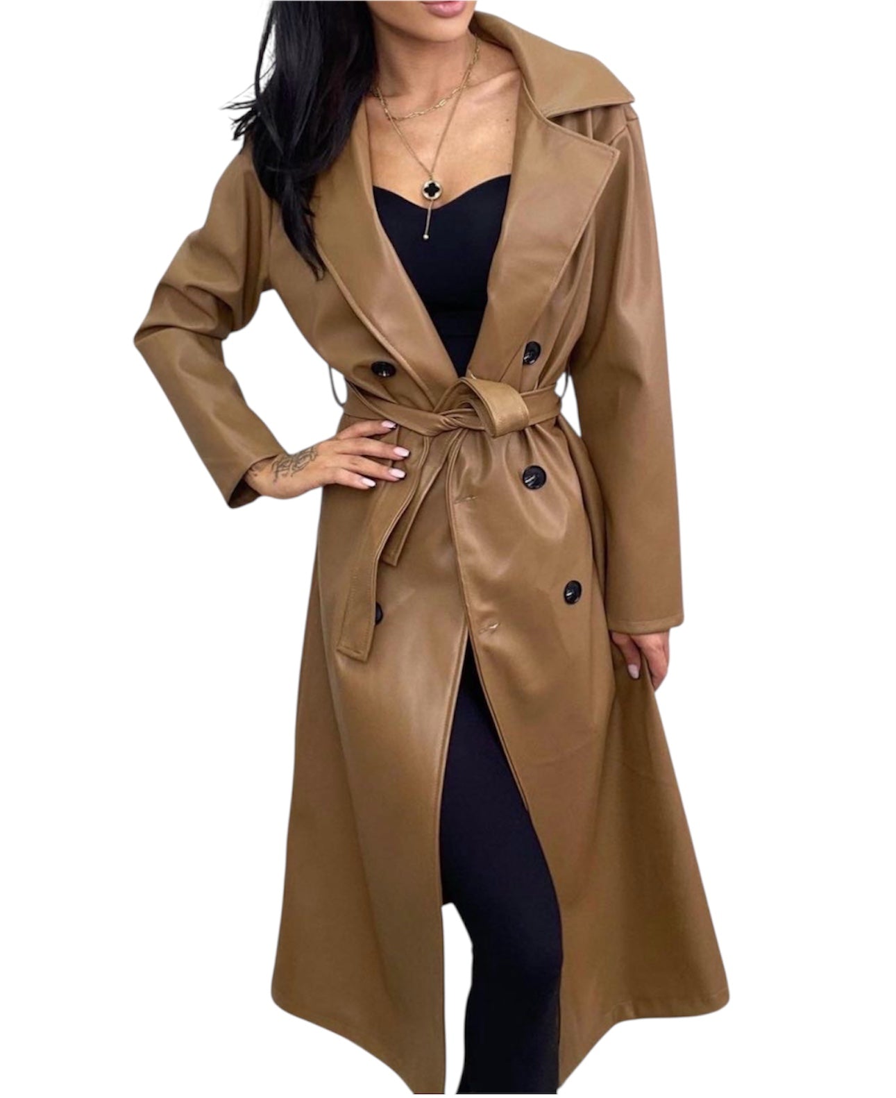 Cappotto ecopelle Francesca