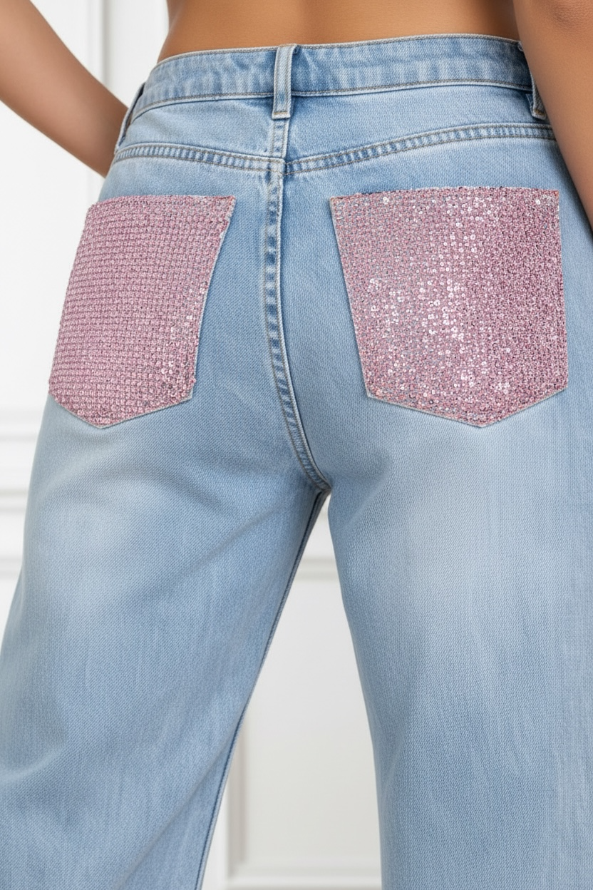 Jeans Diamond Pink