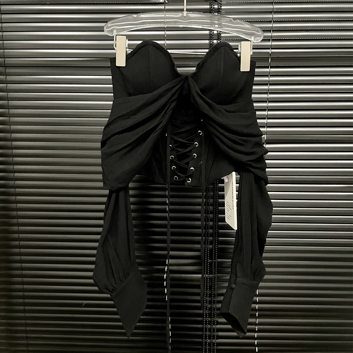 Bustier Lace-up Off-Shoulder - Collezione Vintage Cream