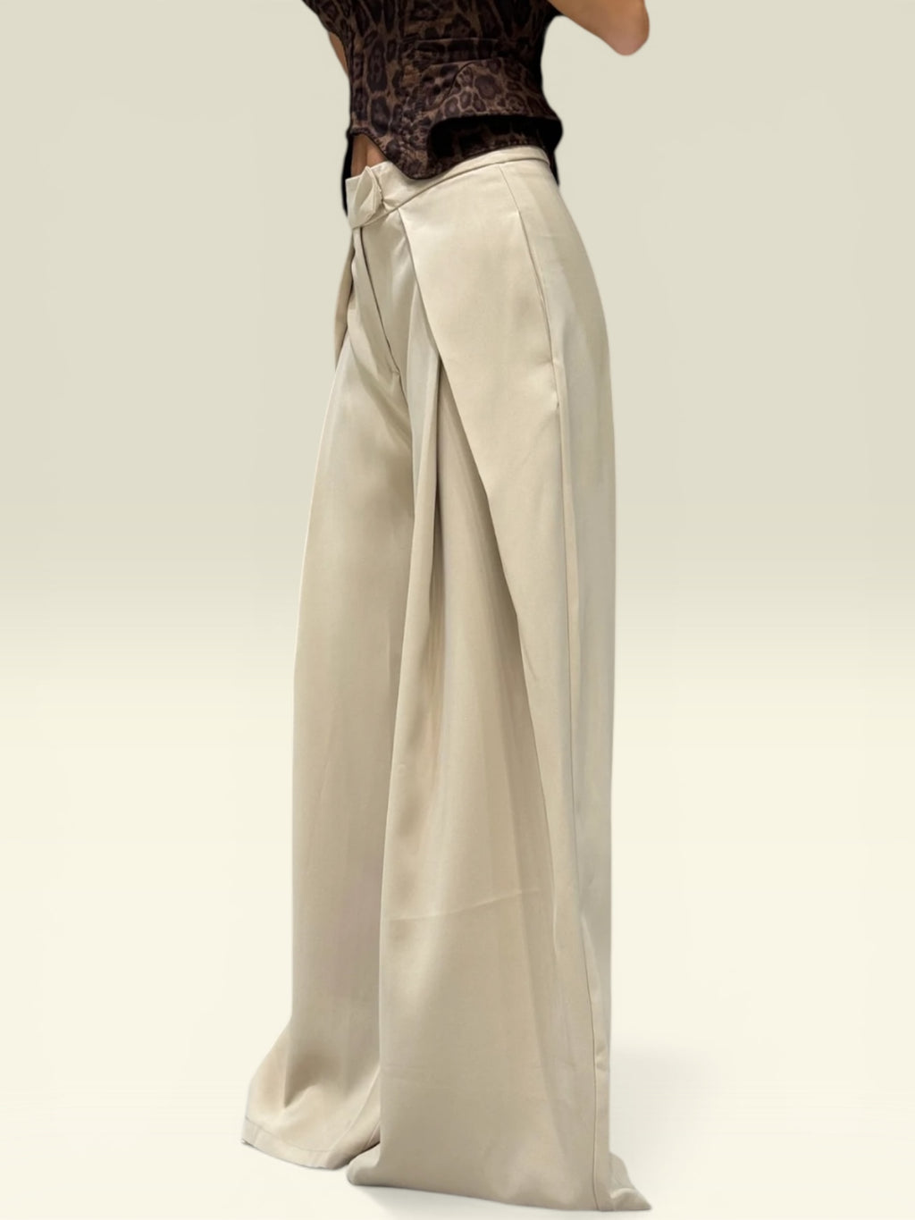 Pantalone Palazzo "Katarina" – Beige