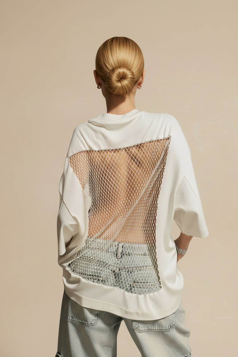 T-Shirt Oversize "Crystal Glow"