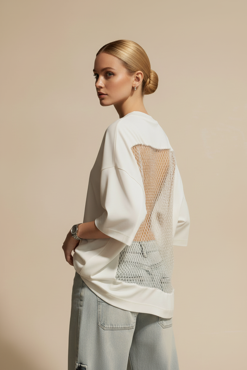 T-Shirt Oversize "Crystal Glow"