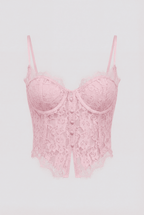 Bustier Margot – Corsetto in Pizzo Cigliato