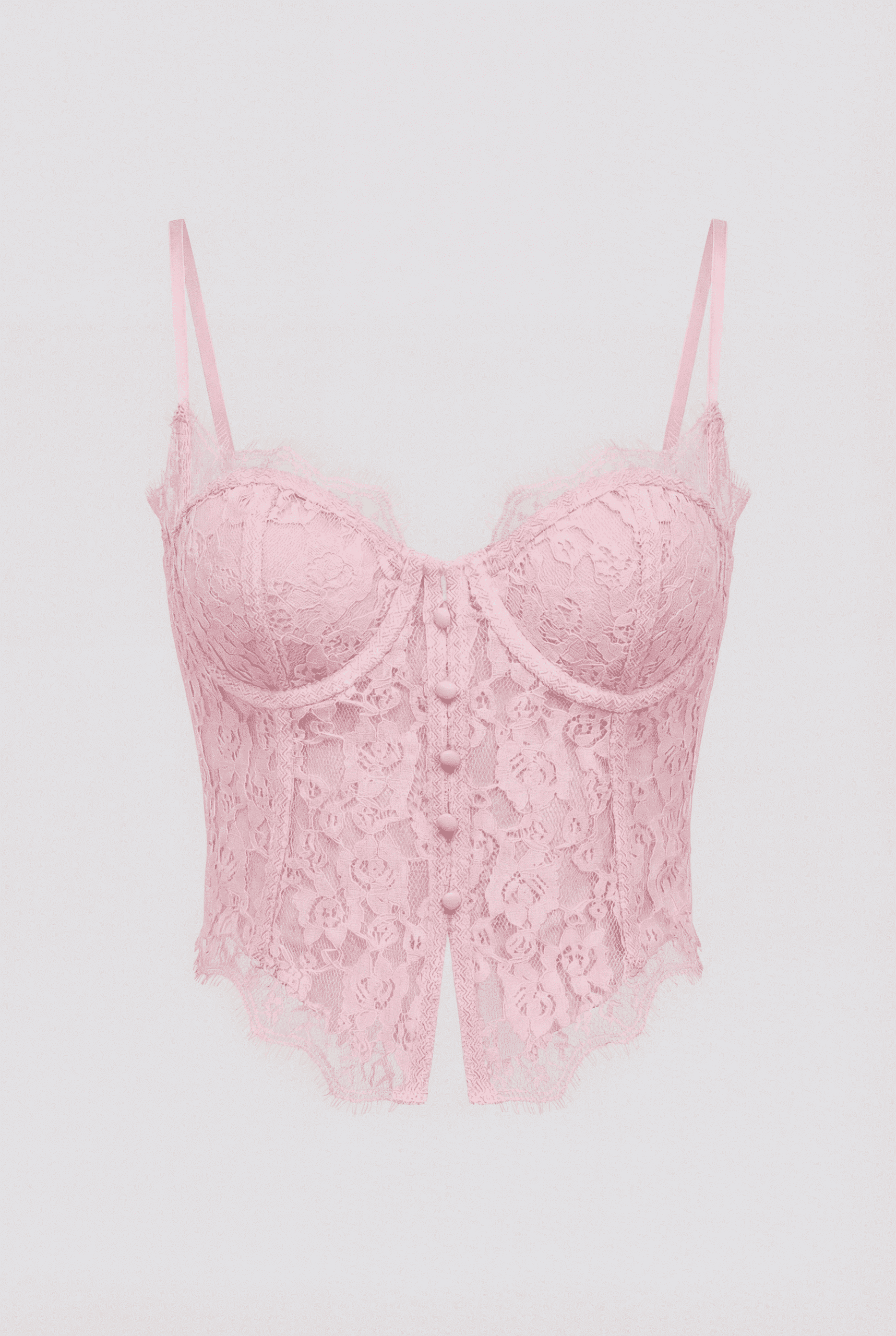 Bustier Margot – Corsetto in Pizzo Cigliato