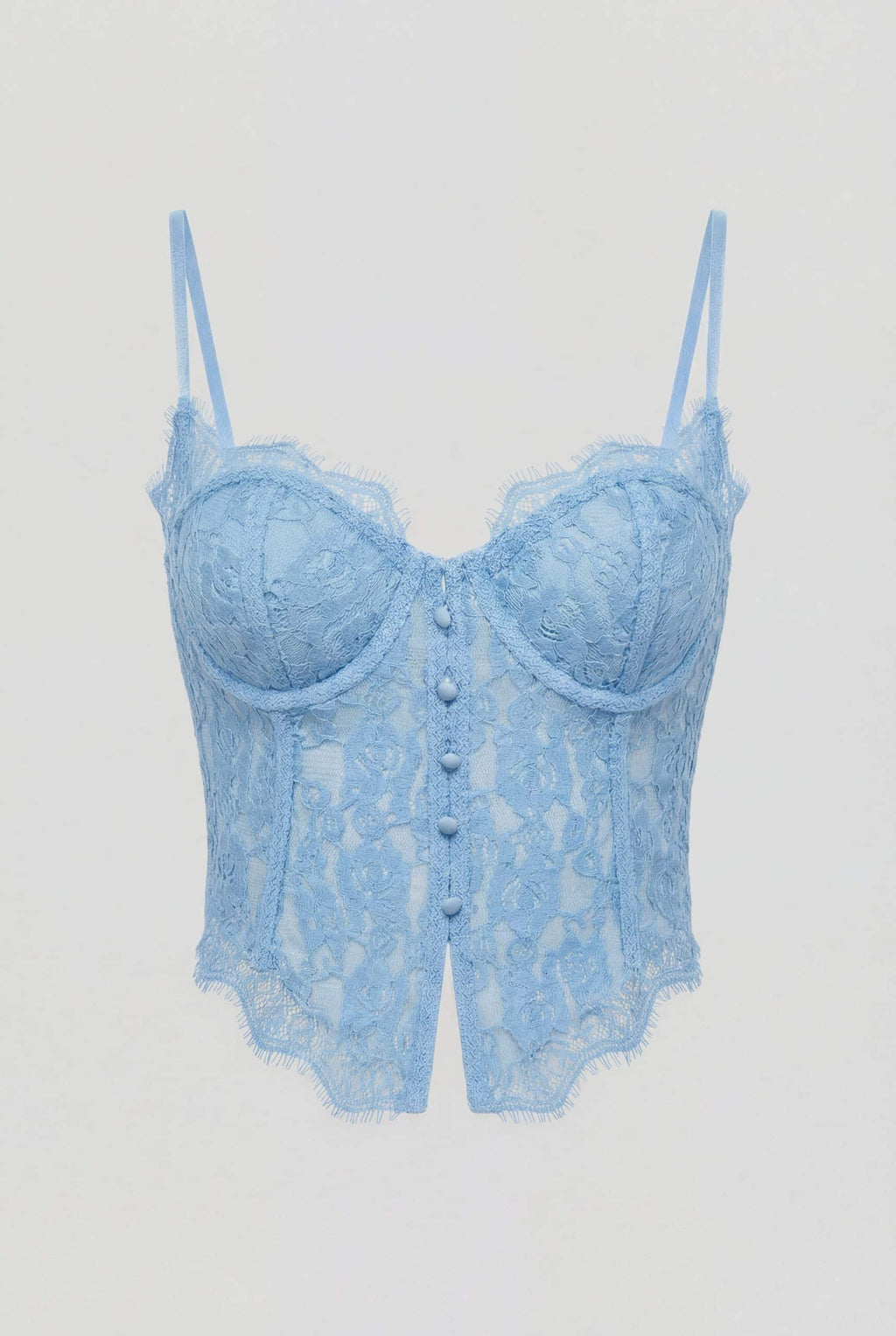 Bustier Margot – Corsetto in Pizzo Cigliato