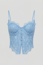 Bustier Margot – Corsetto in Pizzo Cigliato