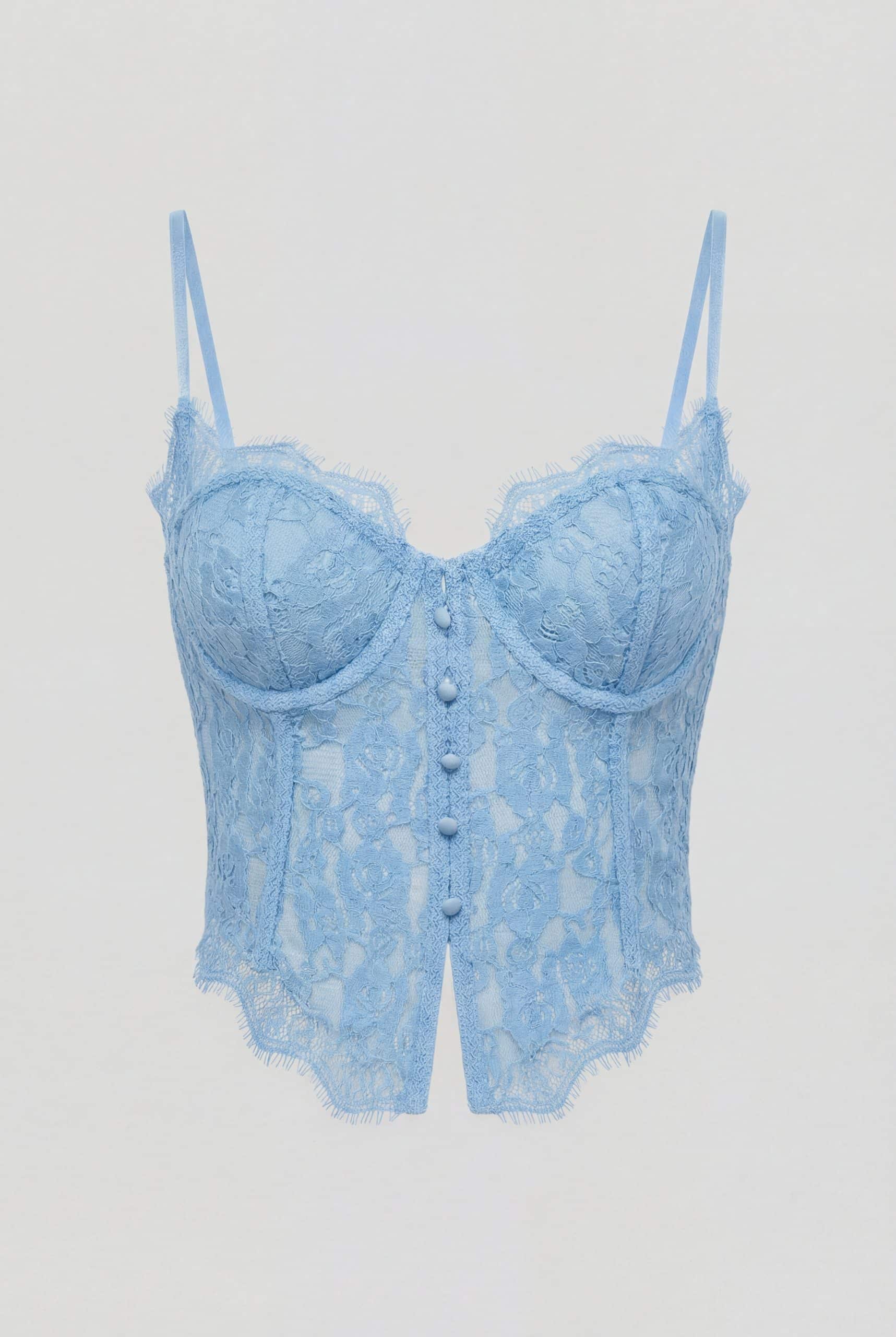 Bustier Margot – Corsetto in Pizzo Cigliato